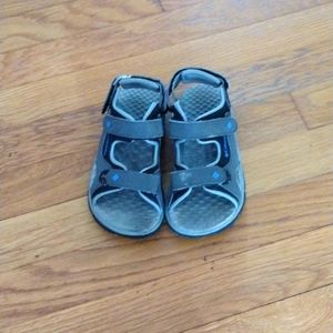 Black grey blue sandles for kids